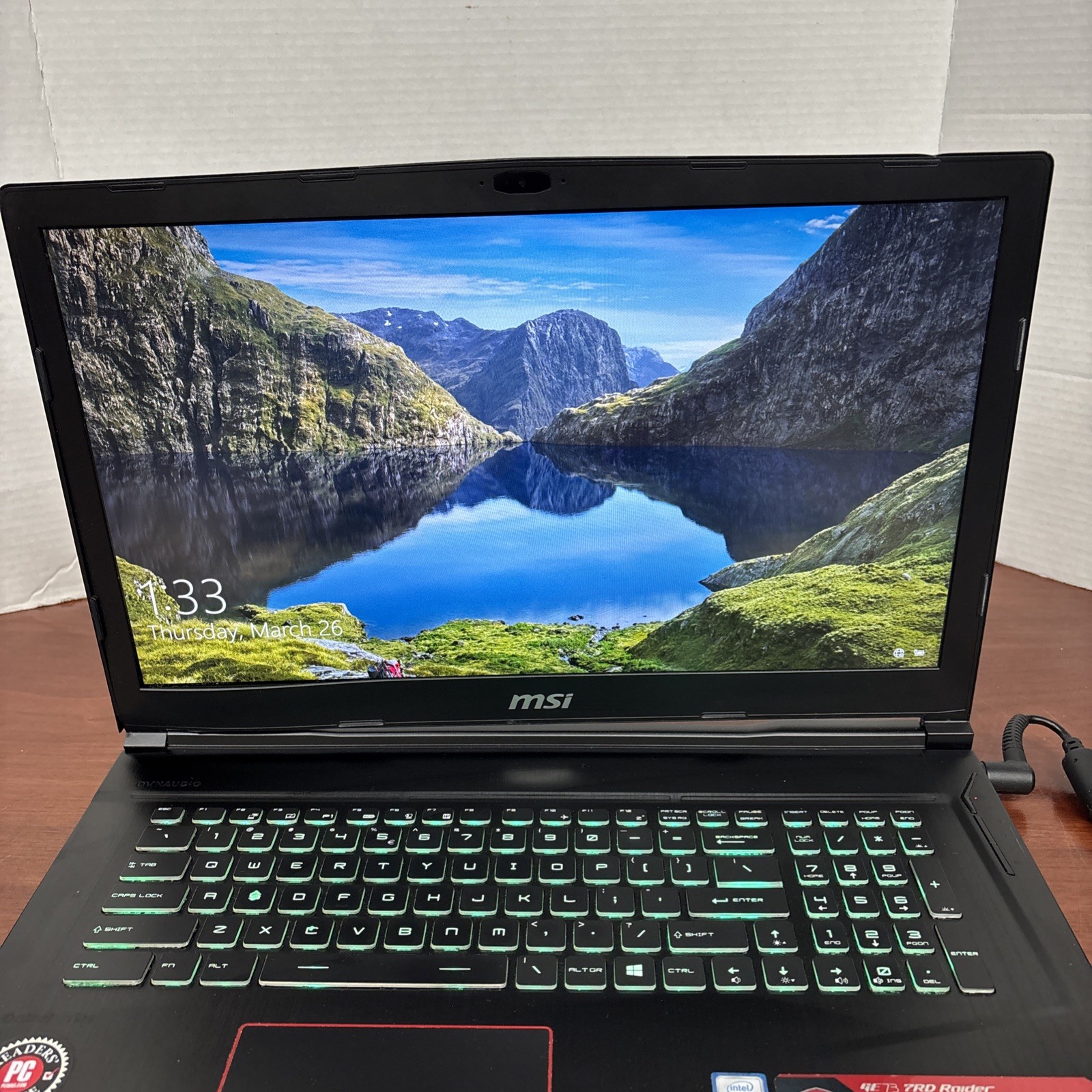 MSI GE73 7RD Raider Gaming Laptop 17.3″ Intel Core i7 7th Gen. ***Parts