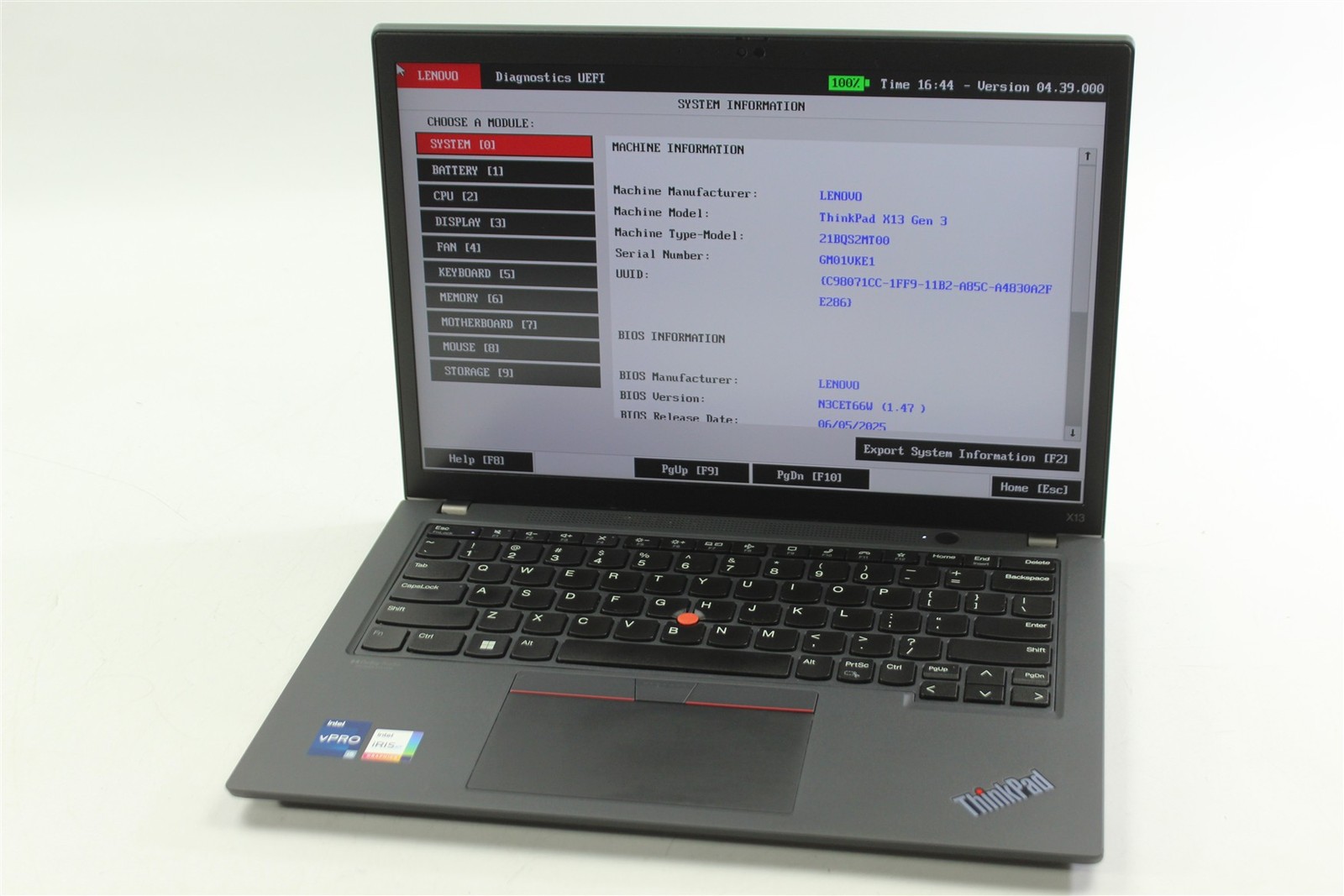 Lenovo ThinkPad X13 Gen 3 13.3″ i5-1245U 1.6GHz 256GB SSD 16GB RAM W11P