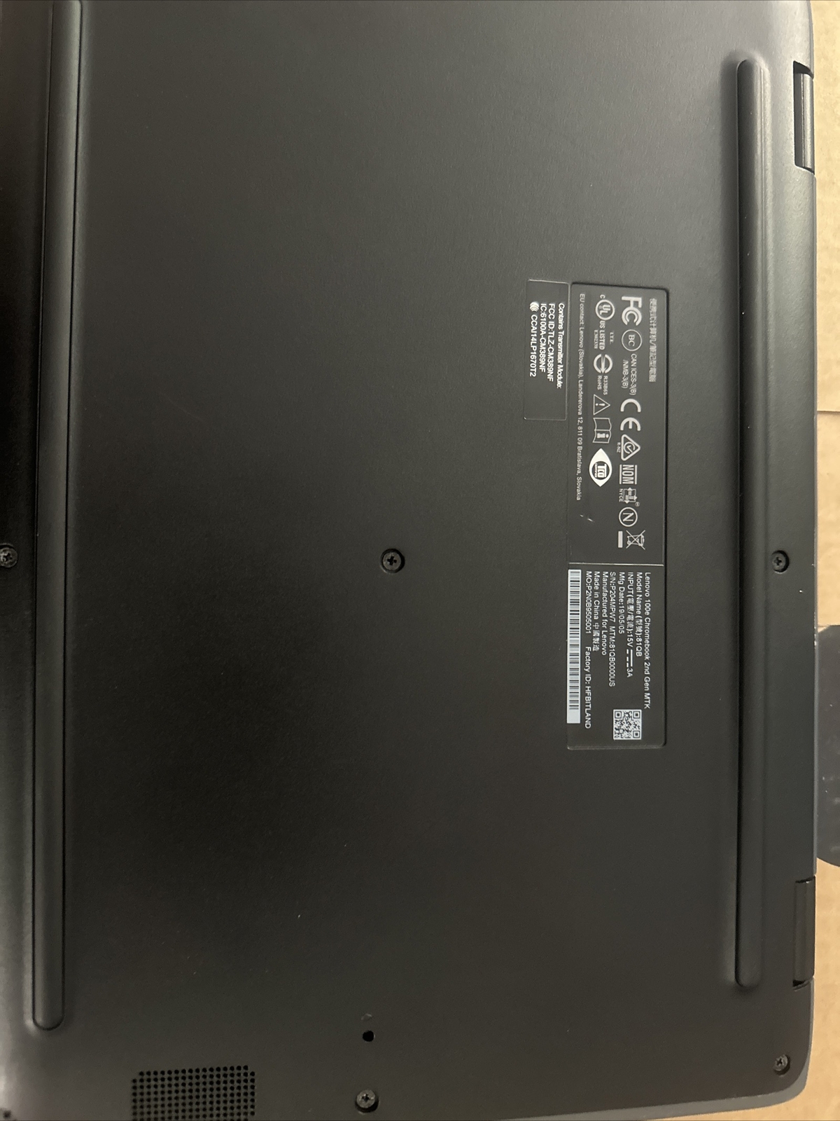 Lenovo Chromebook 100E G2 11.6” (32GB eMMC MediaTek MT8173C 2.1GHz 4GB RAM)…