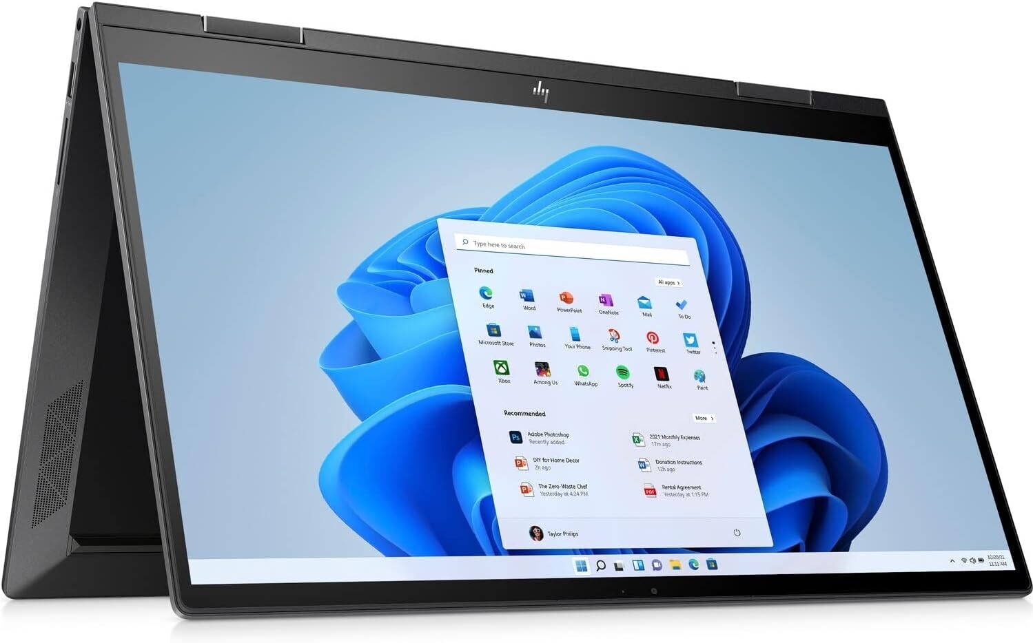 HP Envy x360, 15.6” Touchscreen Tablet, AMD Ryzen 7, 12GB DDR4, 512GB SSD, W 11