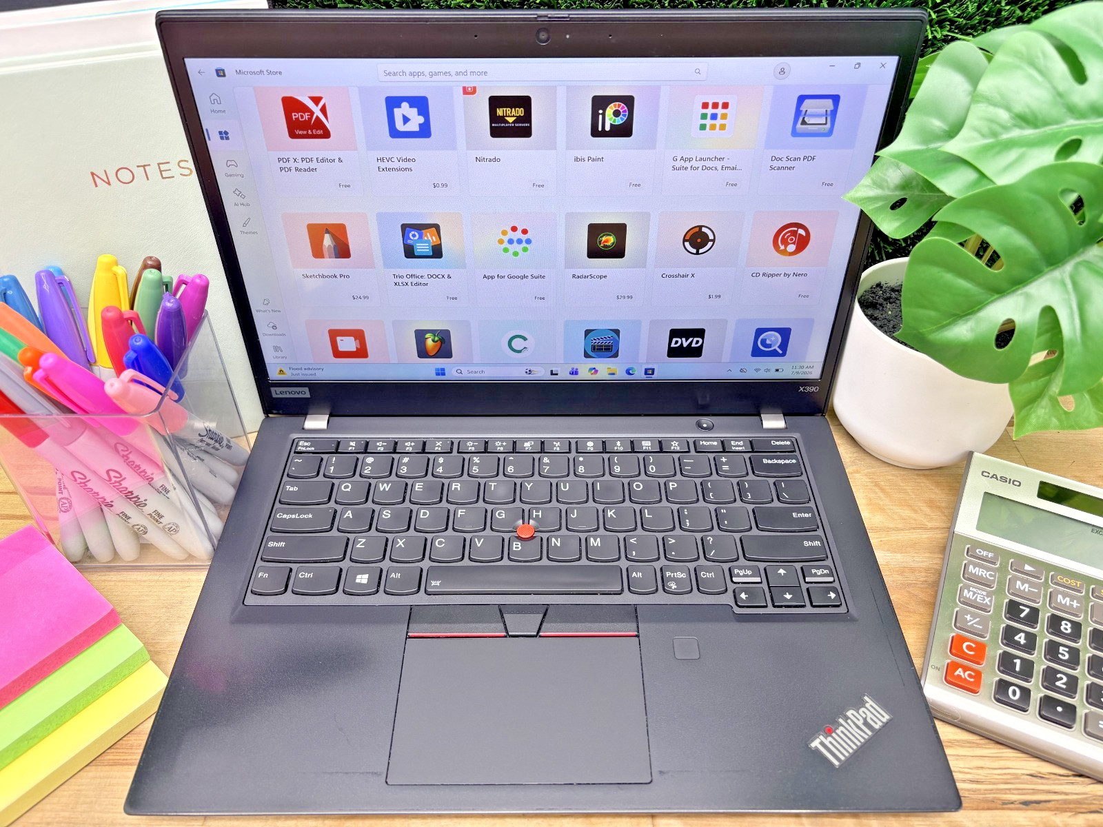Lenovo ThinkPad X390 Intel i7-8th Gen 1.90GHz 16GB RAM 256GB SSD Windows 11 Pro*