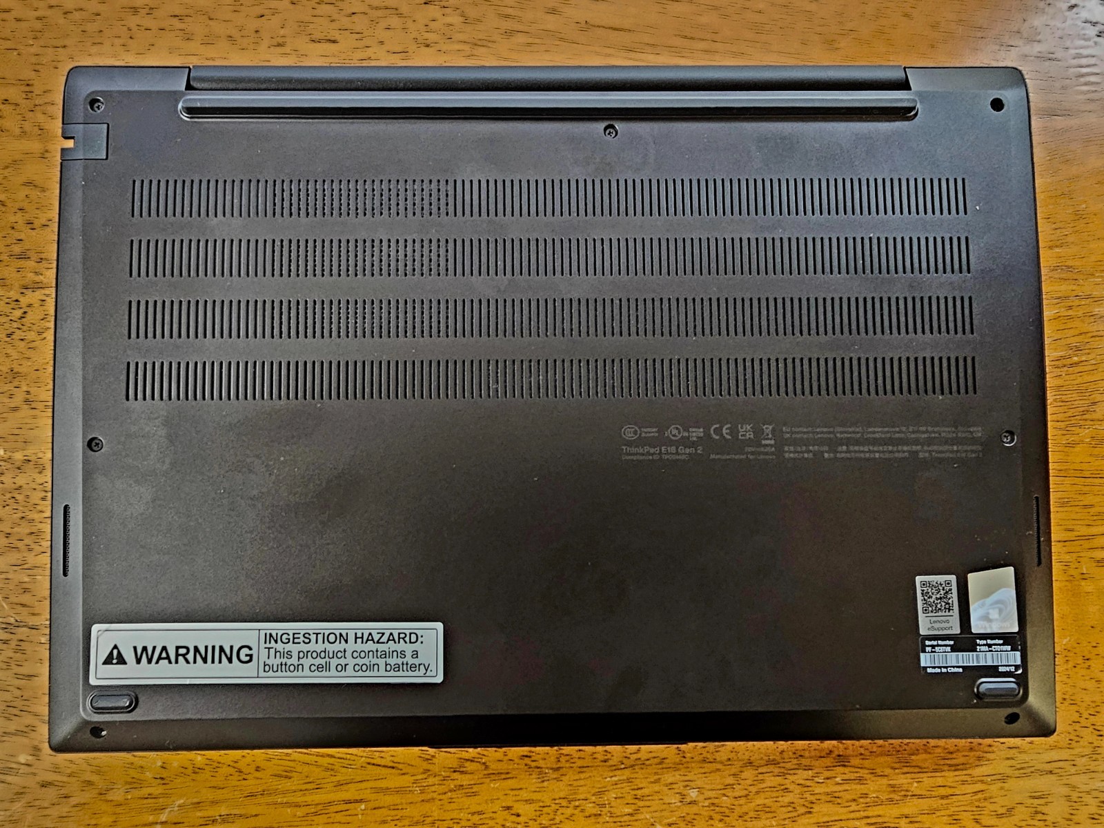 Lenovo ThinkPad E16 Gen 2, Intel Ultra 5 125U, 512GB NVME, 16GB DDR5, WIN 11