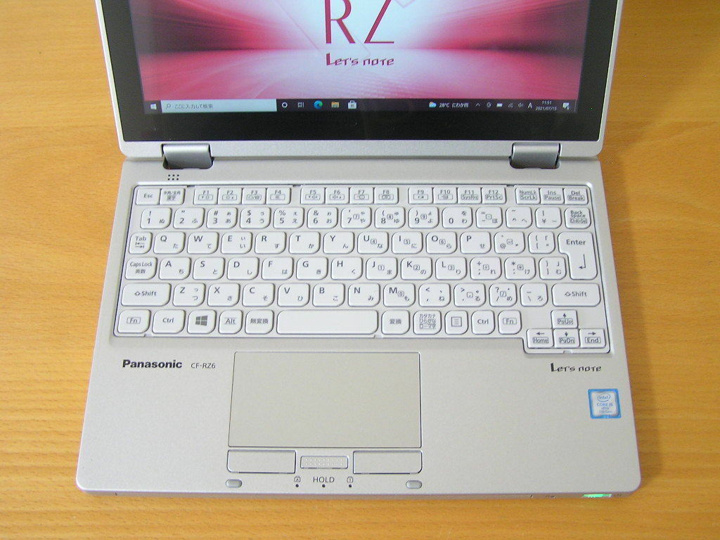Panasonic Let’snote CF-RZ6 Core i5-7Y57 1.20GHz 8GB SSD256GB 10.1inch Touch Pane