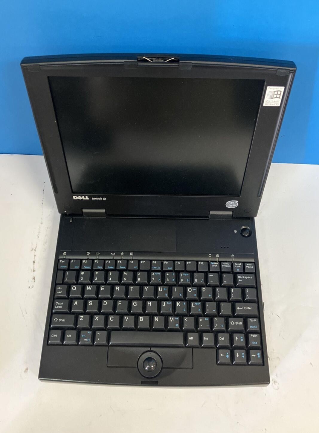 Dell Latitude LX 4100T 10.5″ Laptop 80486 CPU / 12MB RAM / Windows 95 (Read) ~