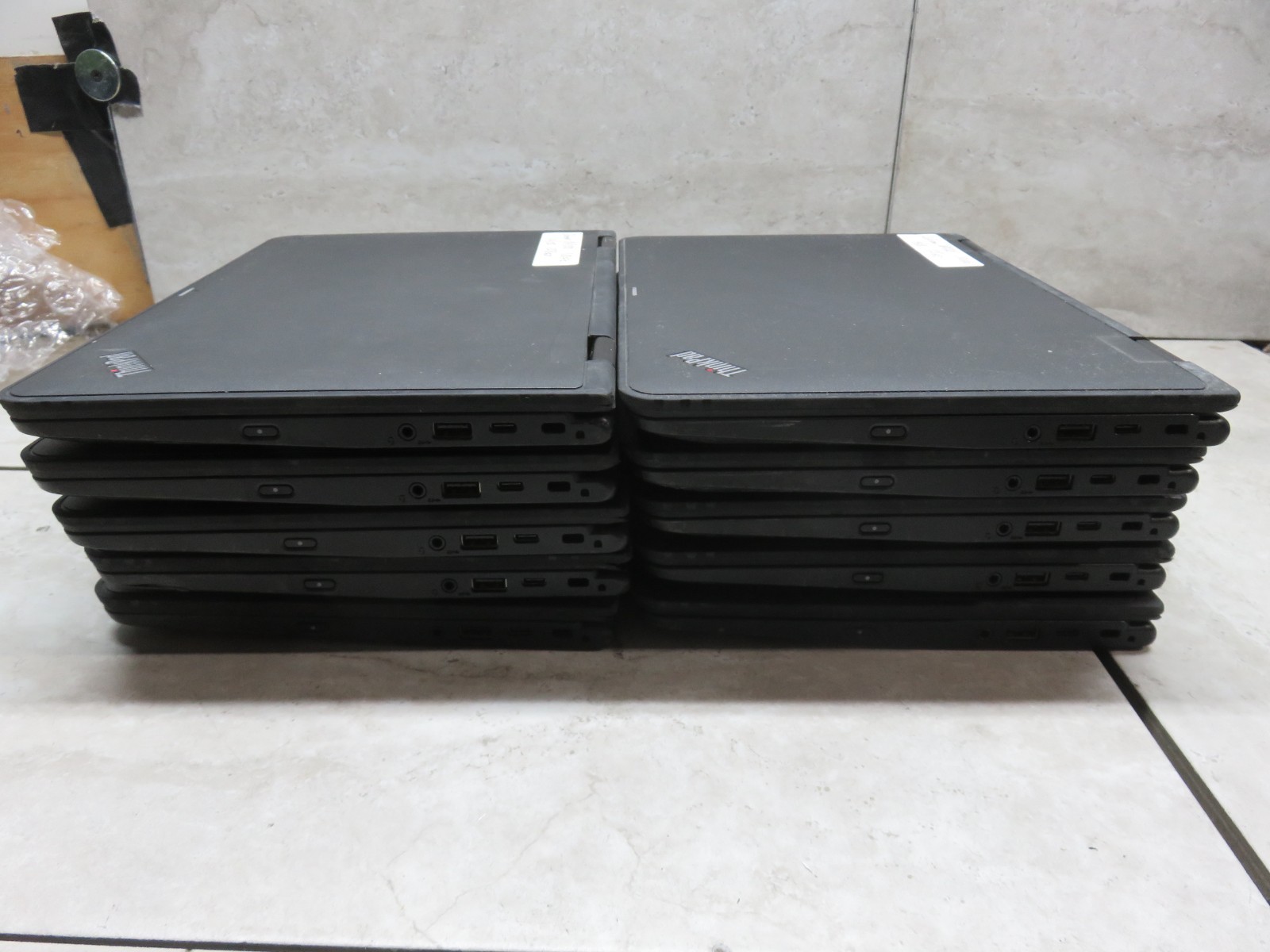 LOT OF 10 Lenovo ThinkPad Yoga 11e 11.6″ Celeron N4120 4GB 128GB SSD WIN 11 PRO