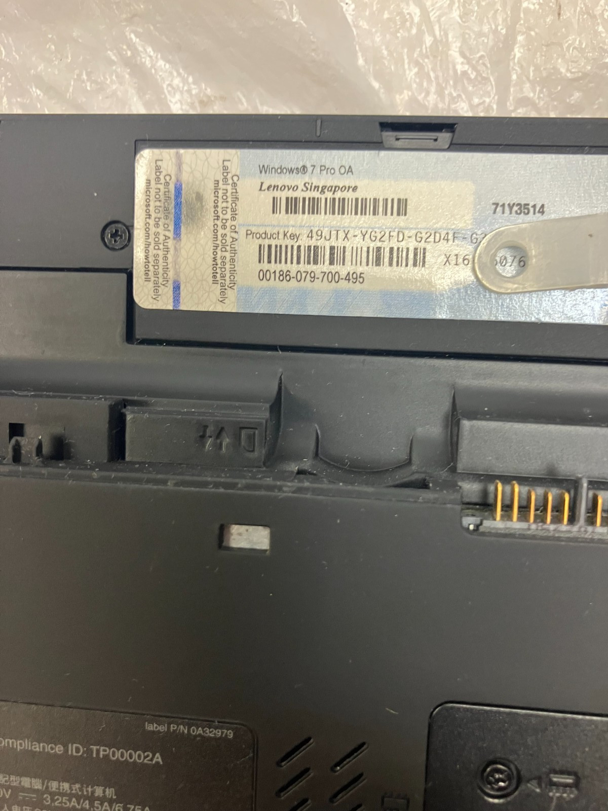 LENOVO THINKPAD T510 – BOOTS TO BIOS – INTEL I5 M560 – 6GB RAM – 320gb HD