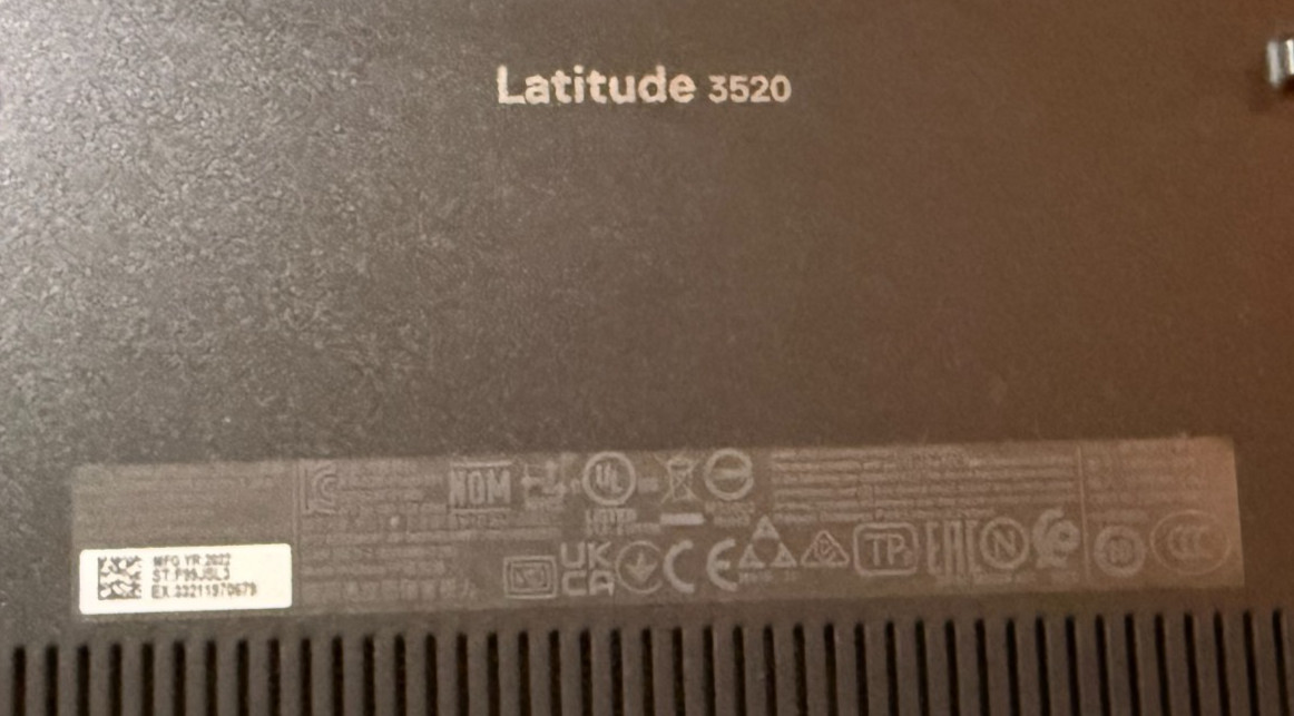 Dell Latitude 3520 Intel Core i7-1165G7, 512GB SSD, 16Gb, Win11, Office 2024