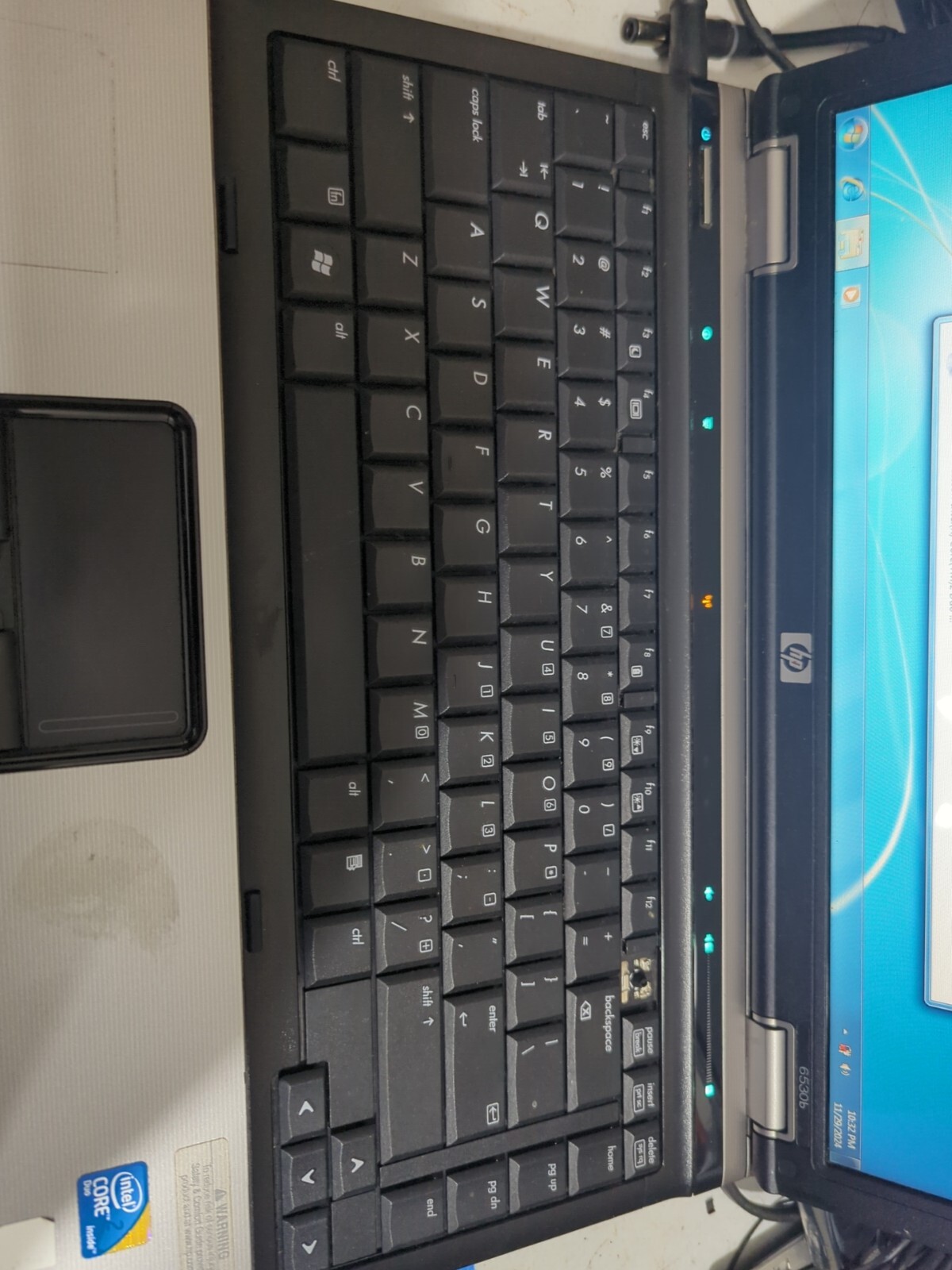 Hp 6530b Laptop (c2d-4gb Ram-120gb SSD – Dvd-rw – Wi-Fi – 1394- Fingerprint)