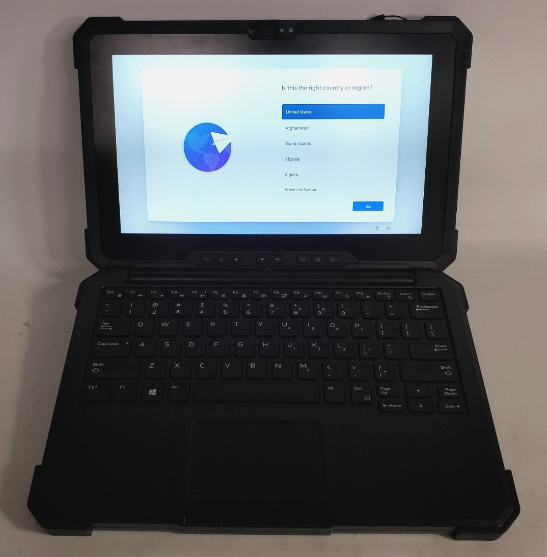 Dell Latitude 7220 Rugged Extreme Tablet i7-8665U 16GB RAM 512GB SSD Win 11 Pro