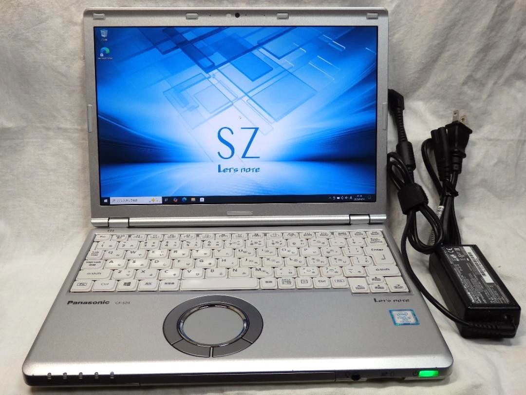 Panasonic Let’s Note SZ6 CF-SZ6 i5-7300U 8GB RAM 256GB SSD Laptop touch w/ AC