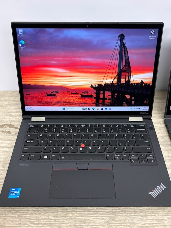 3x Lenovo ThinkPad X13 Yoga Gen 2 13″ i5-1145G7 16GB 256GB SSD W11P Laptop (Lot)