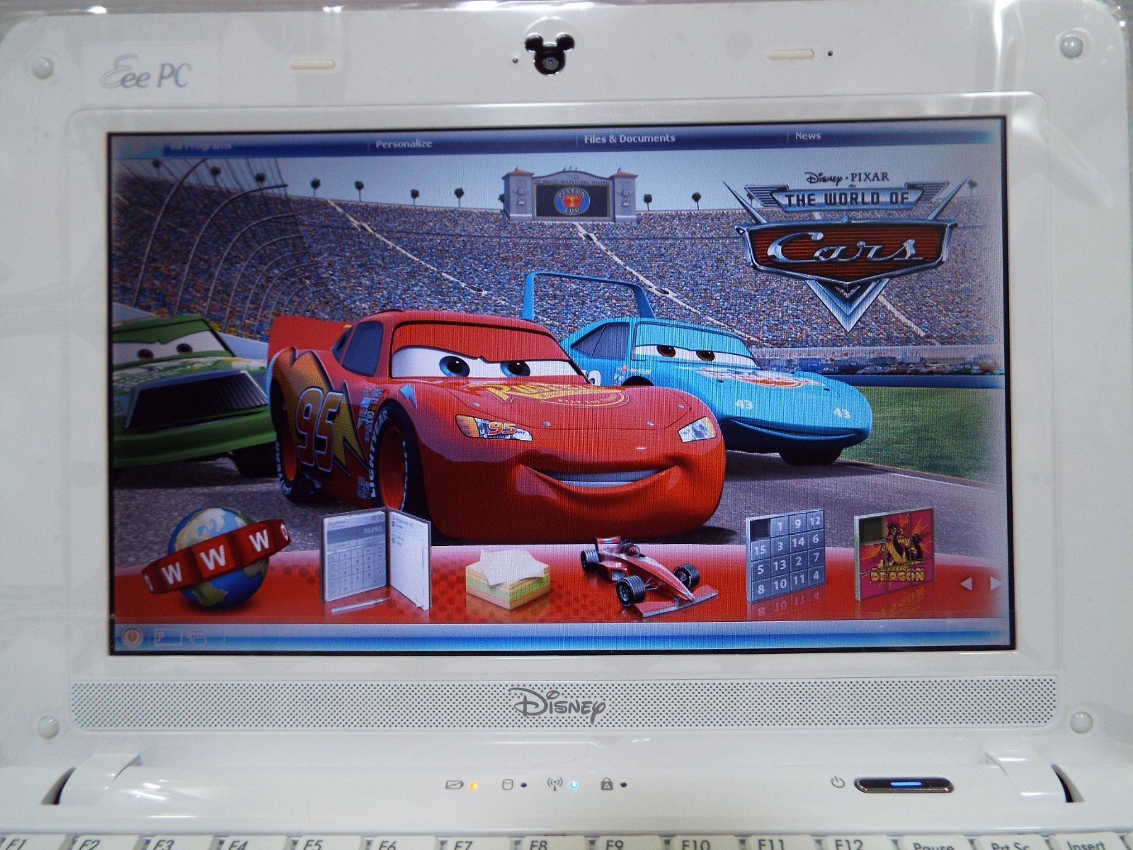 ASUS 8.9″ Disney notebook laptop computer Eee PC MK90H in Princess Pink with box
