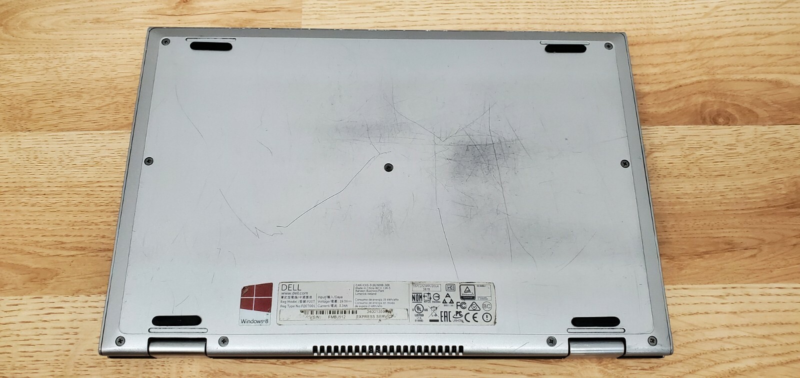 Dell Inspiron 11 3147, Window 10, Pentium N3530, 4GB RAM, 120GB SSD, 2in1 TouchS
