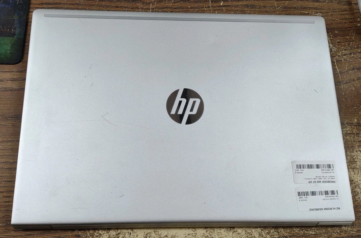 HP ProBook 450 G7 15.6″ Laptop W/ i5-10210U, 16GB, 256GB M.2.