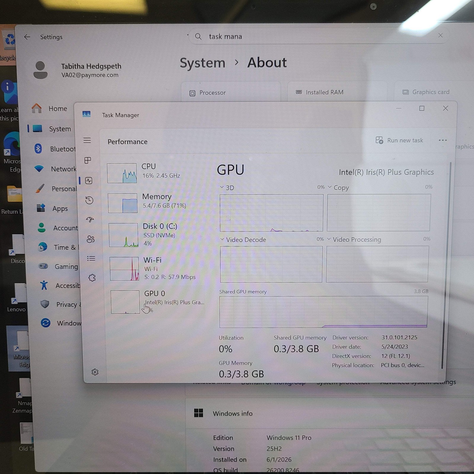 Microsoft Surface Laptop 3 1867 13.5″ i5-1035G7 1.2GHz 8GB RAM 128GB SSD