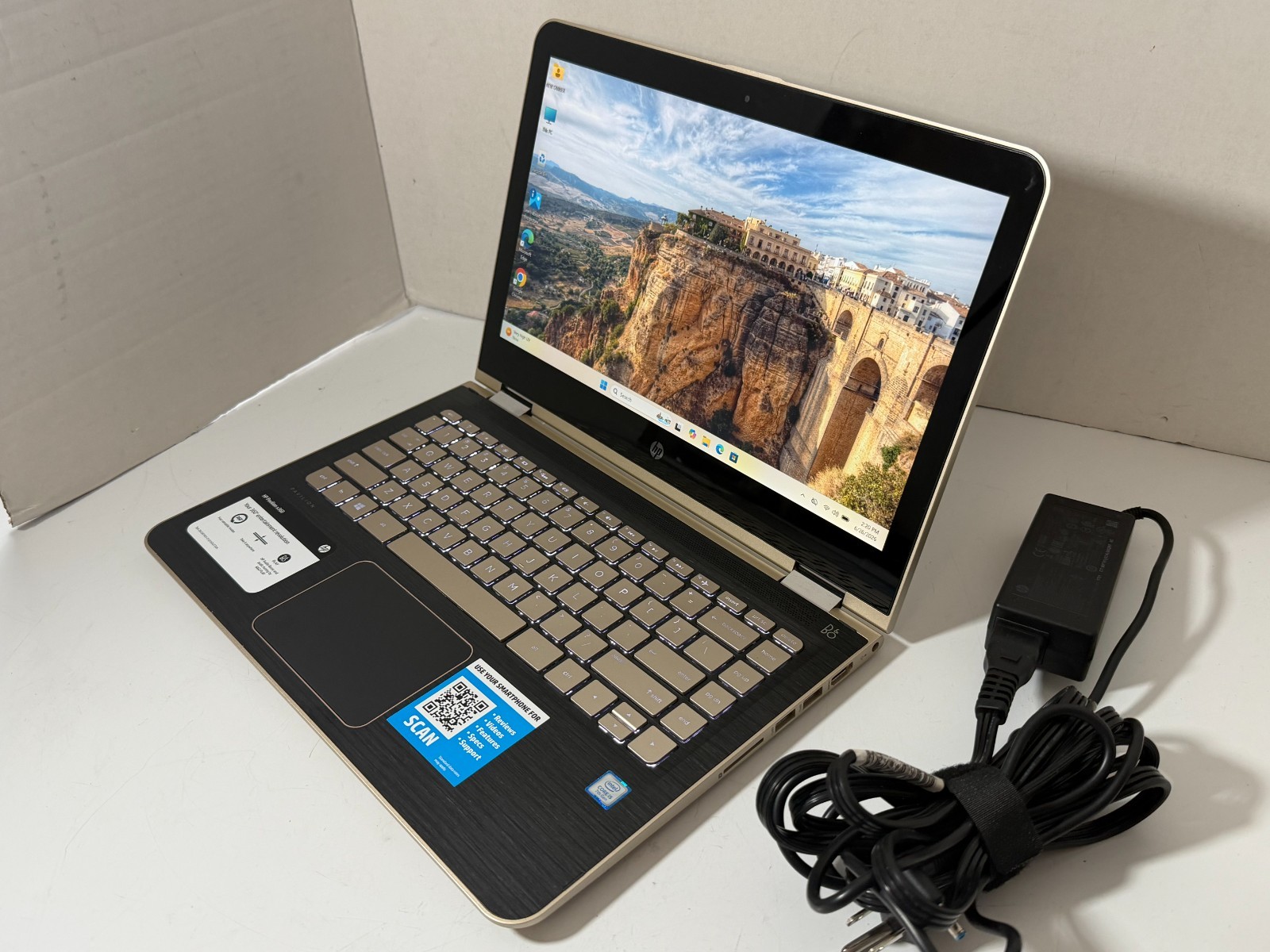 HP Pavilion x360 M3-U103DX Laptop Touch 13.3″ i5-7200U 8GB RAM 128GB SSD