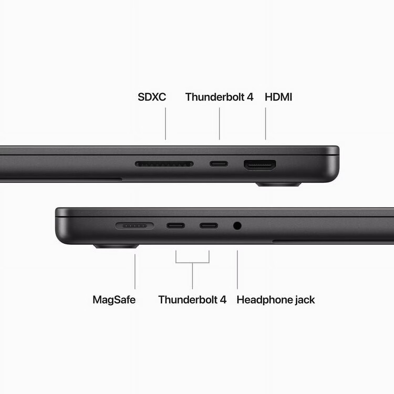 Apple MacBook Pro with Apple M3 Pro Chip: 14″ – 36GB|512GB – Space Black