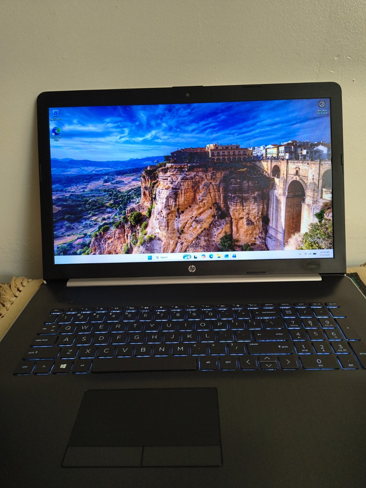 HP 17-by0053cl T/S Core i5-8250u@1.6GHz 12GB 250GB NVMe SSD+1TB HDD Win11Hm BKLT