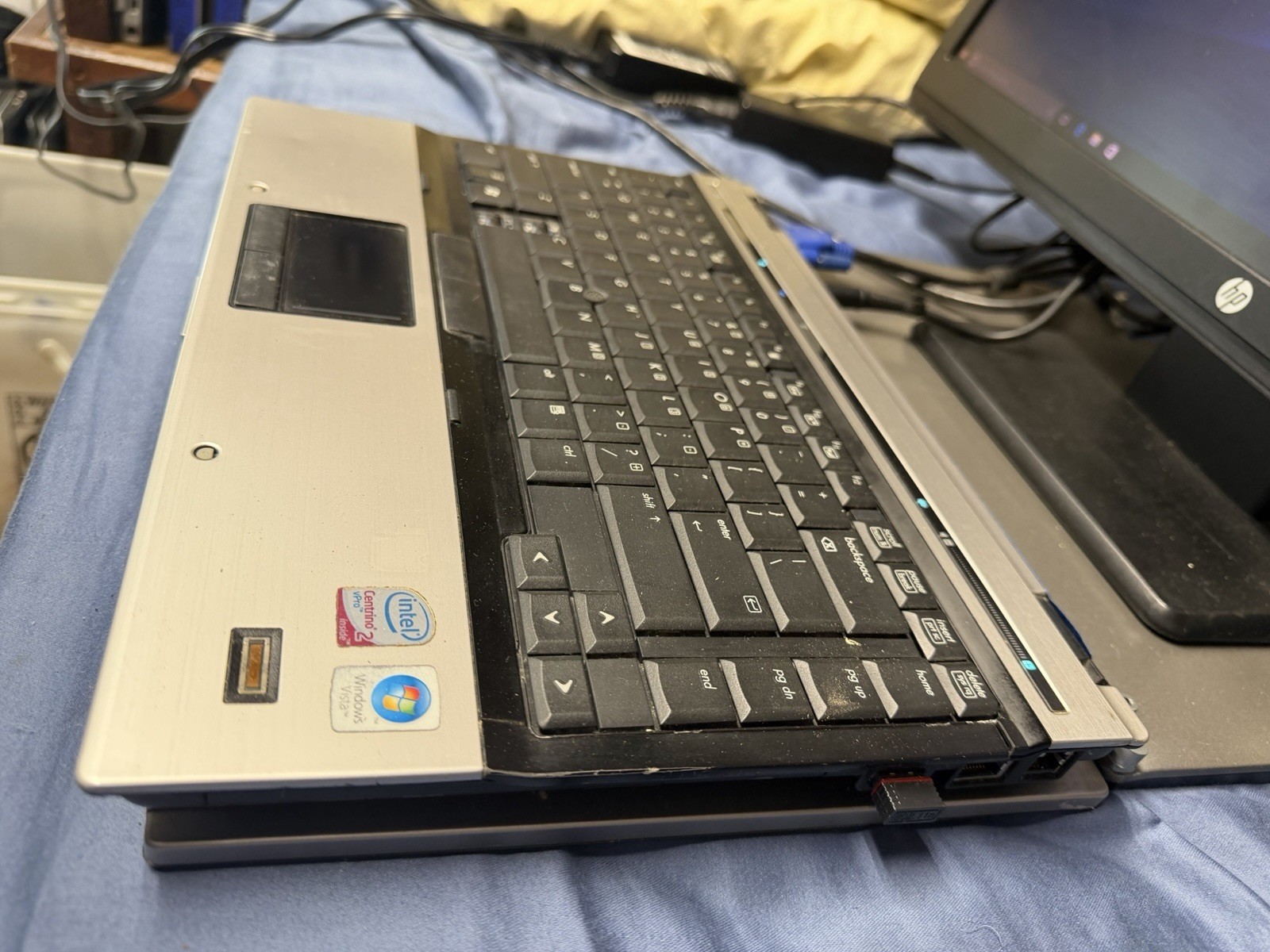 HP Elite 6930p 14”, Win10Home, 160Gb, 4 GB. DVDRW, WiFi #003