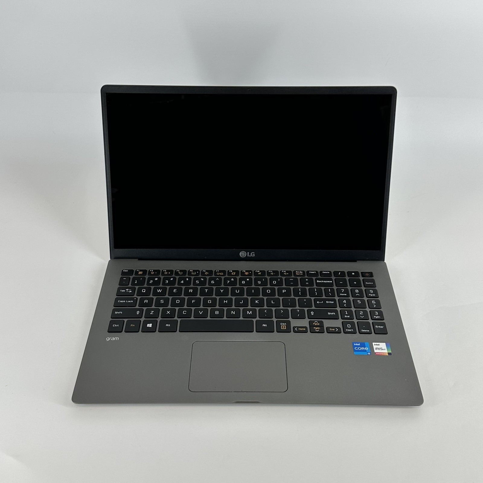 LG Gram 15 2021 Silver FHD i5-1135G7 2.40GHz 16GB 256GB SSD Good WHITE SPOT