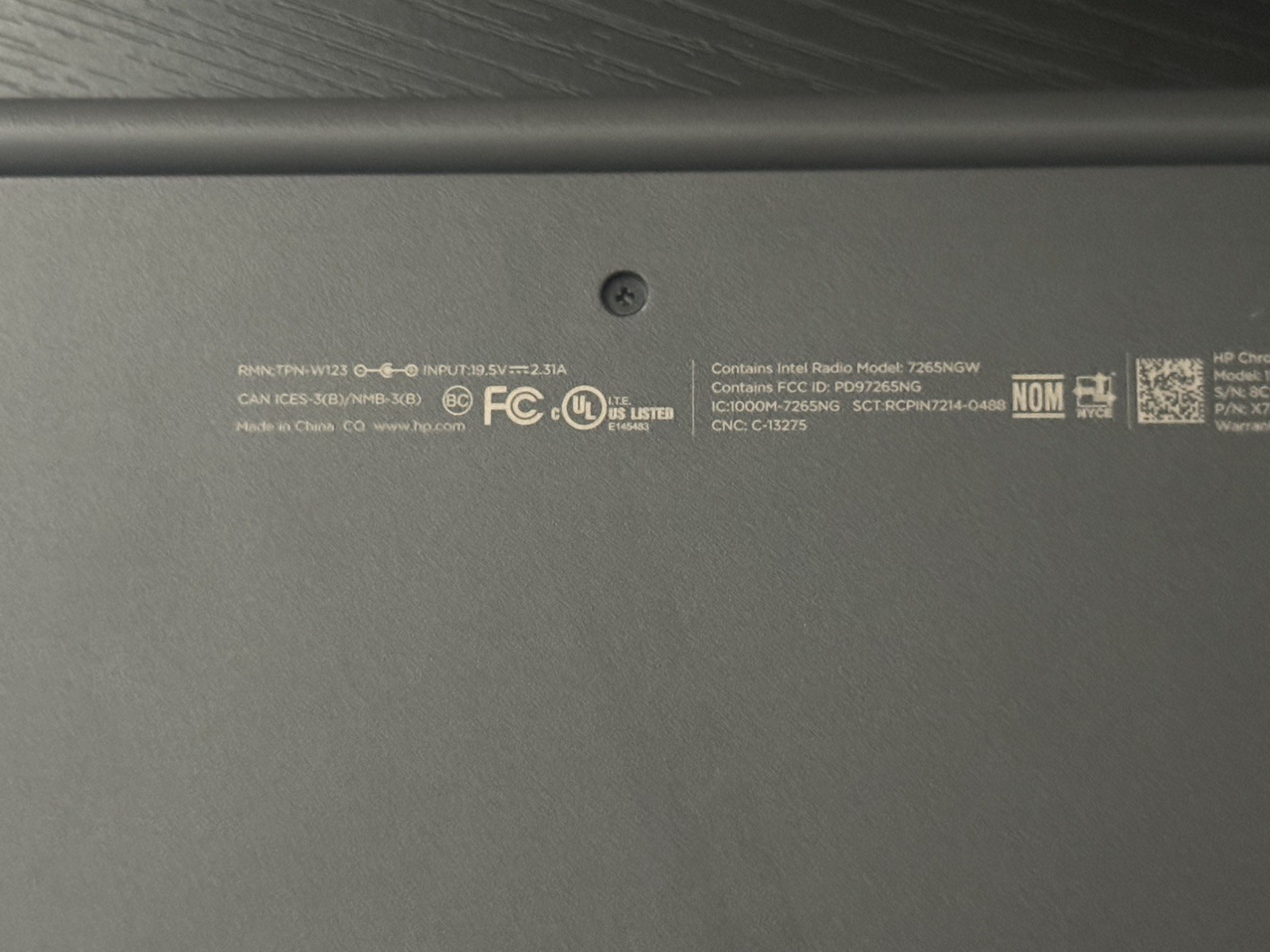 HP 11.6″ Touchscreen Chromebook 11-v020wm EXCELLENT Condition | Tested Working