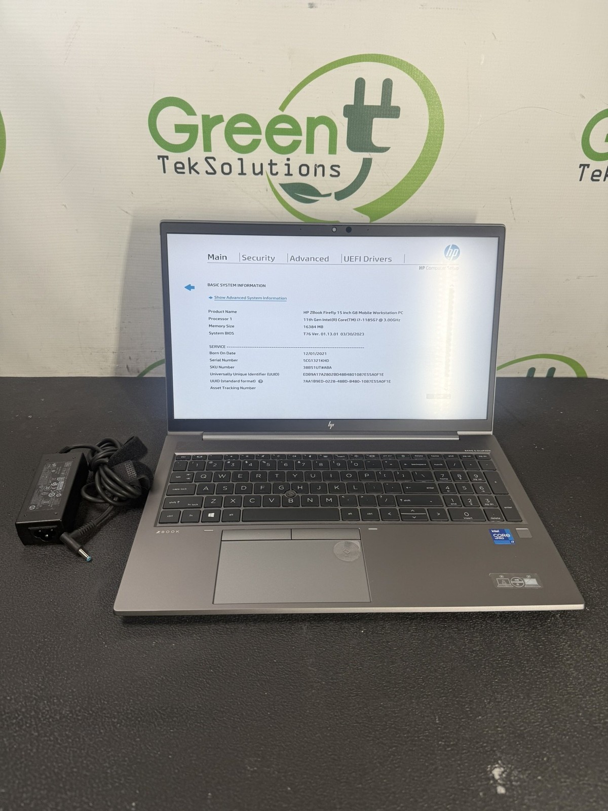 HP ZBook Firefly 15 G8 15.6″ Core i7-1185G7 3.0GHz 16GB DDR4 256GB SSD – READ