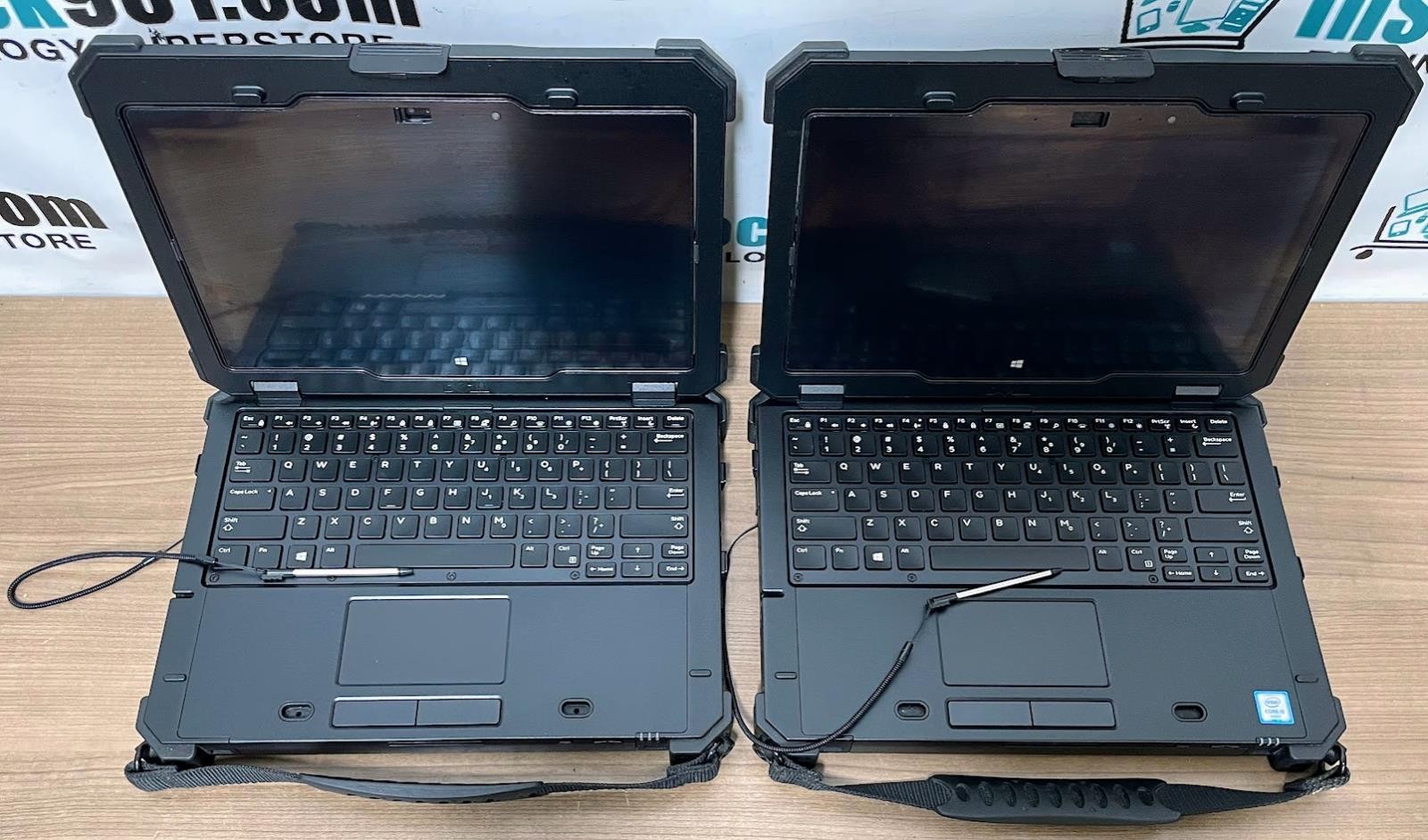 LOT 2 Dell Latitude 7214 Rugged Extreme 11.6 i5-6300 2.4GHz 8gb RAM NO SSD READ!