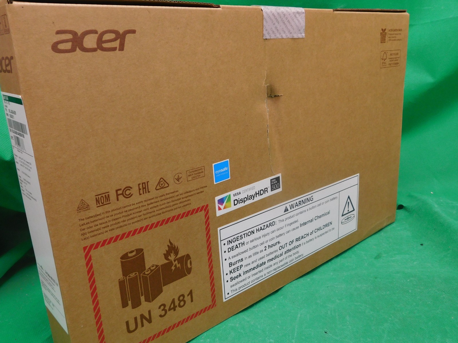 Acer – Swift 16 AI – 16″ 3K OLED Touch Laptop – Copilot+ PC – Intel 7- Free Ship