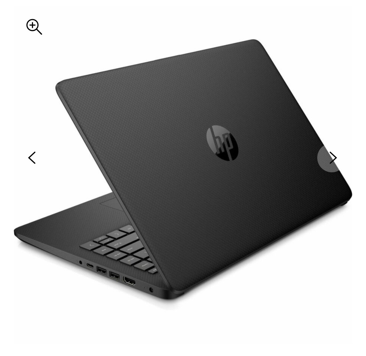 HP 14″ Celeron N4500 Dual w/MSFT CoPilot 4GB Memory/64GB SSD Win11H Touch Laptop