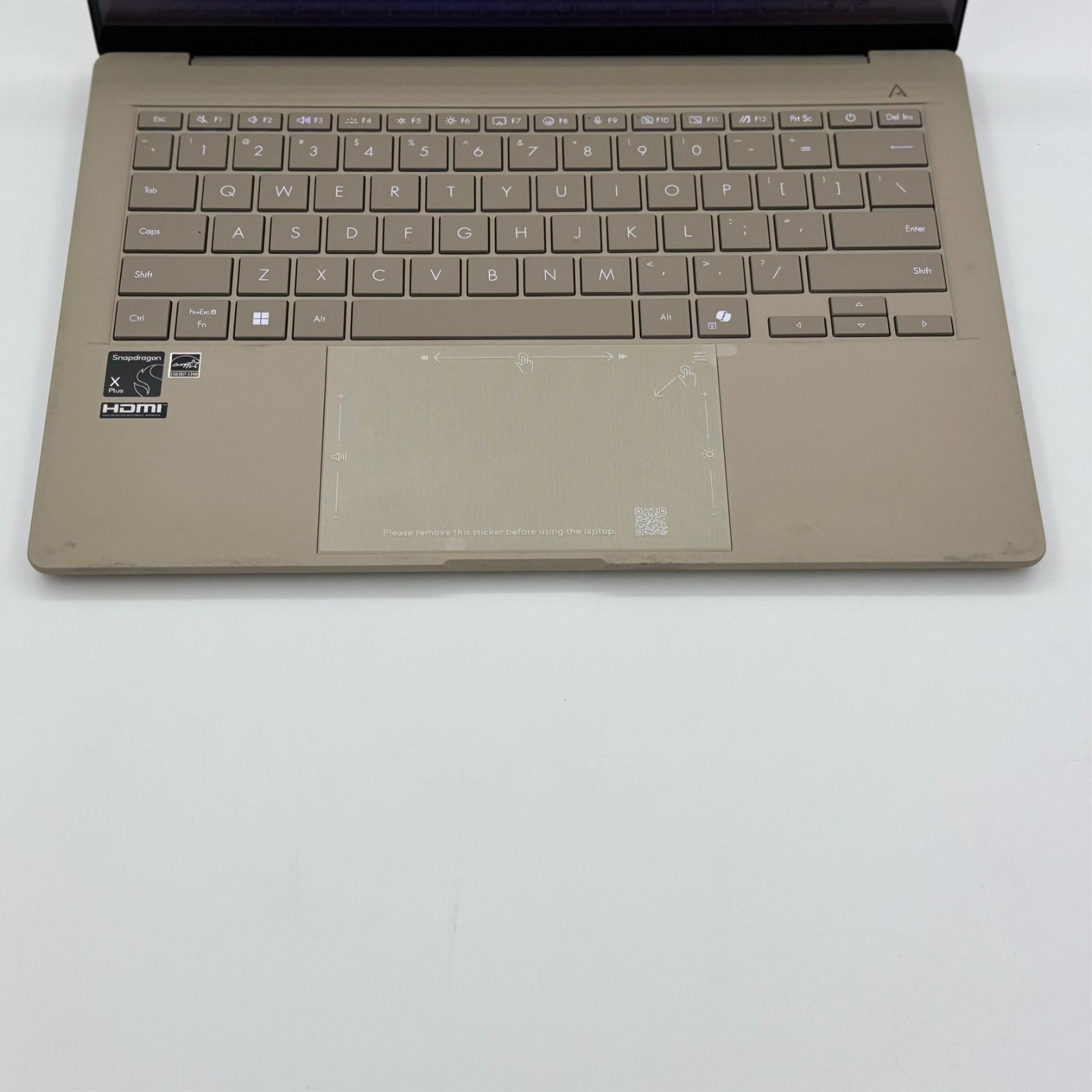 ASUS Zenbook A14 14″ OLED Laptop Snapdragon X Plus 16GB 512GB Copilot+ PC Beige