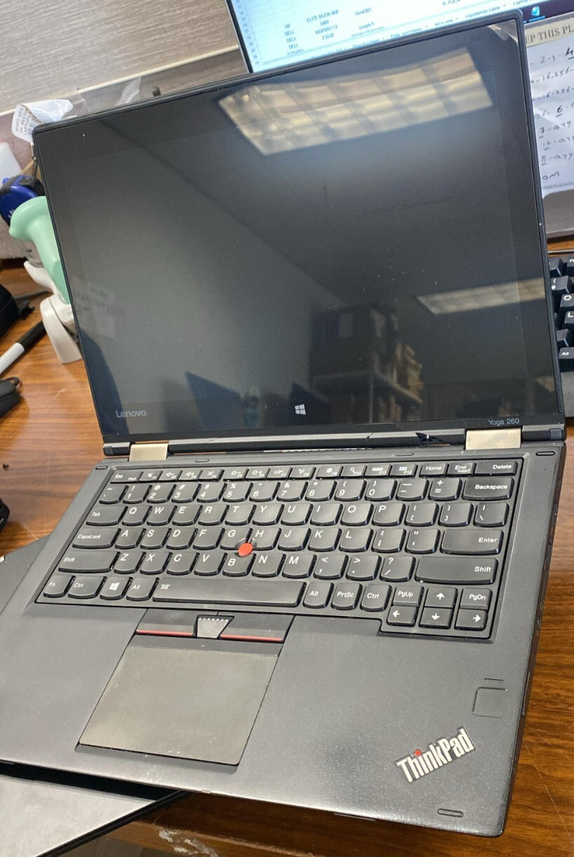 Lenovo ThinkPad Yoga 260 Intel Core i5 6th Gen NO RAM NO HDD Bios Locked