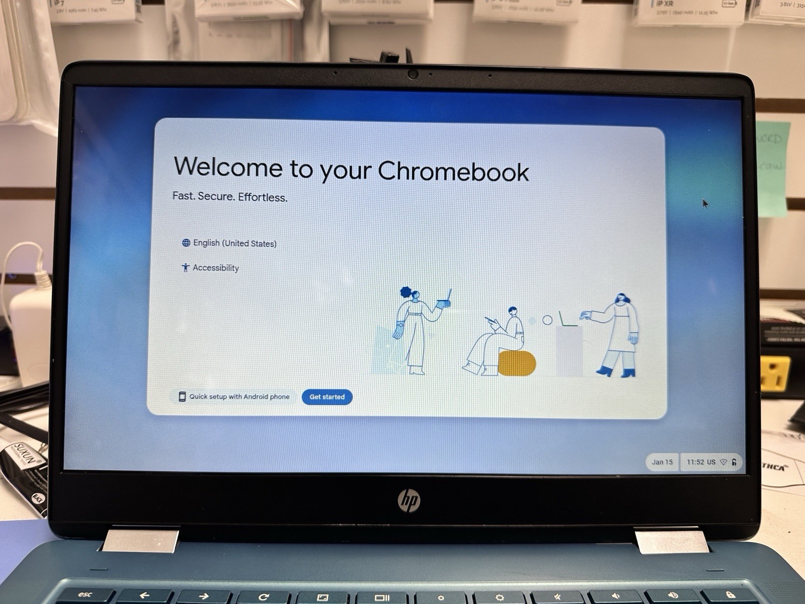 HP Chromebook x360 14a-ca0130wm Used In Good Condition