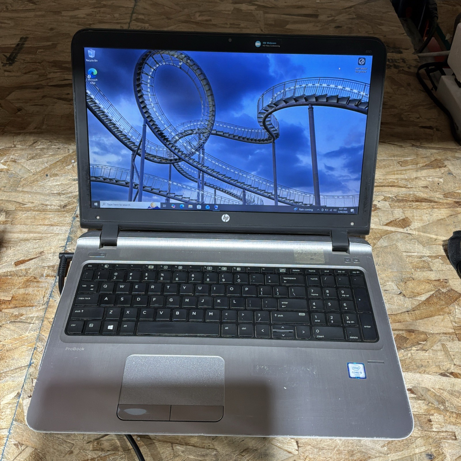HP Probook 450 G3 i5-6200U 8GB RAM 500GB SSD Windows 10 15.6″ W10 C423