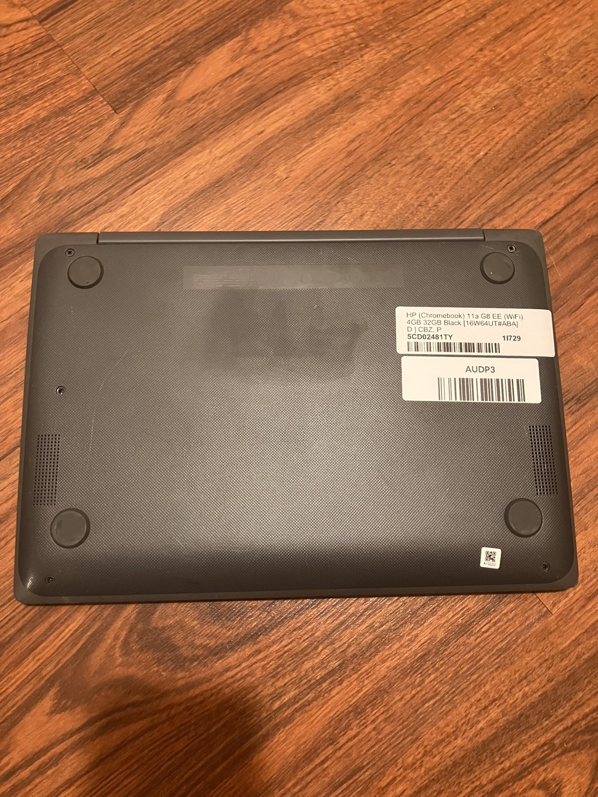 HP Chromebook 11A G8 EE Education Edition Laptop ChromeOS 16W64UT#ABA