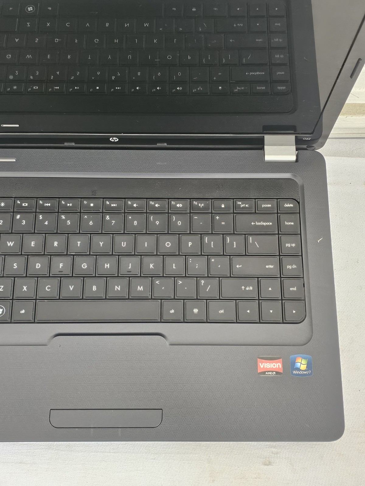 HP Notebook G62 Laptop – AMD Athlon 11-P320 – 3GB RAM – BAD BATT – Parts – READ
