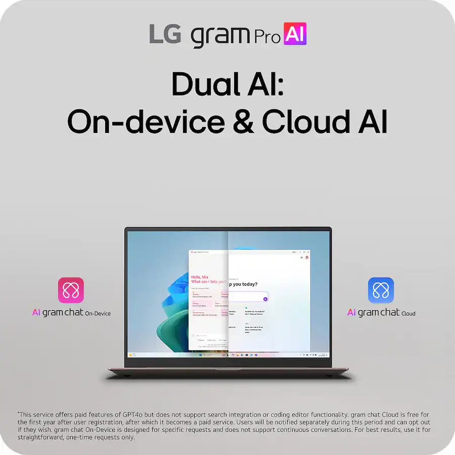 LG gram Max 17″ Touch Laptop Intel Core Ultra 7 32GB RAM 1TB SSD Matte Bronze
