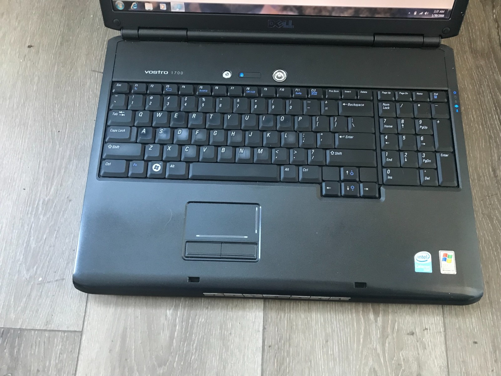 Dell VOSTRO 1700 17″ Intel Celeron 550 2.00GHz 1.00GB RAM 120GB HDD Win 7 Pro