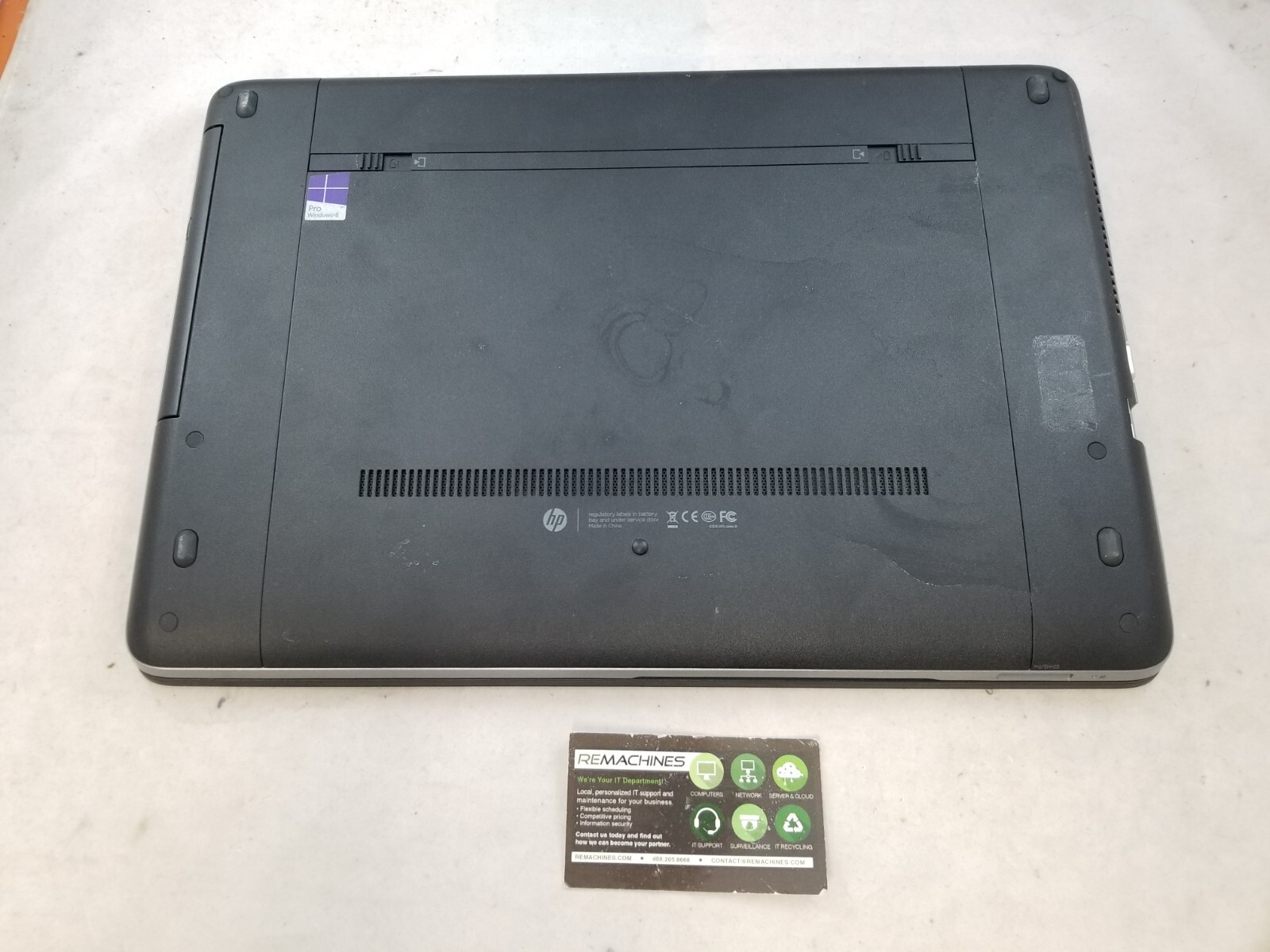 HP ProBook 455 G1 15.6″ Laptop AMD A8-5550 APU 2.1GHz 8GB No HDD Radeon