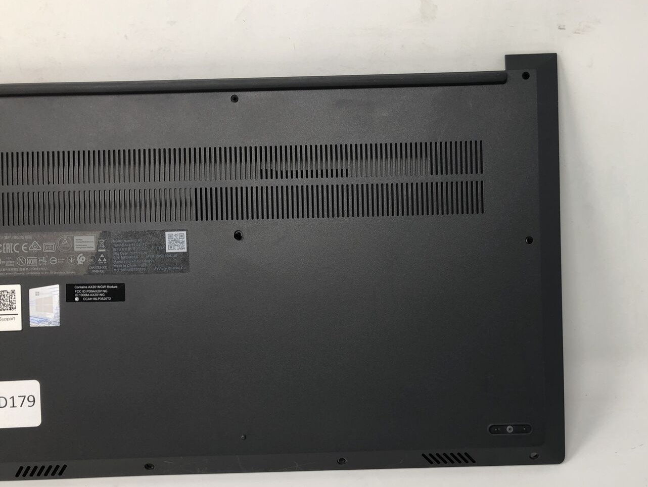 Lenovo ThinkBook 15 G2 ITL Bottom Cover