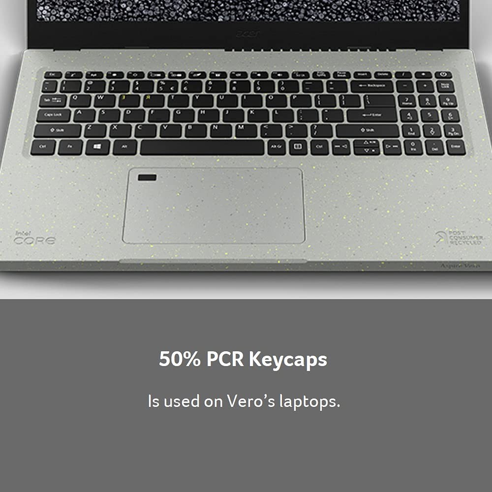 Acer Aspire Vero AV15-51-5155 Green PC 15.6″ FHD IPS 100% sRGB Display 11th Gen