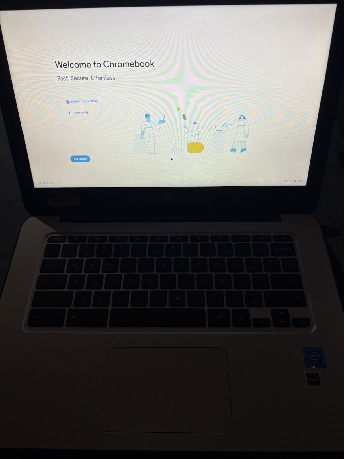 HP 14 G4 Chromebook, 16GB SSD, 4GB RAM, WiFi, , 14inch screen GOOD CONDITION