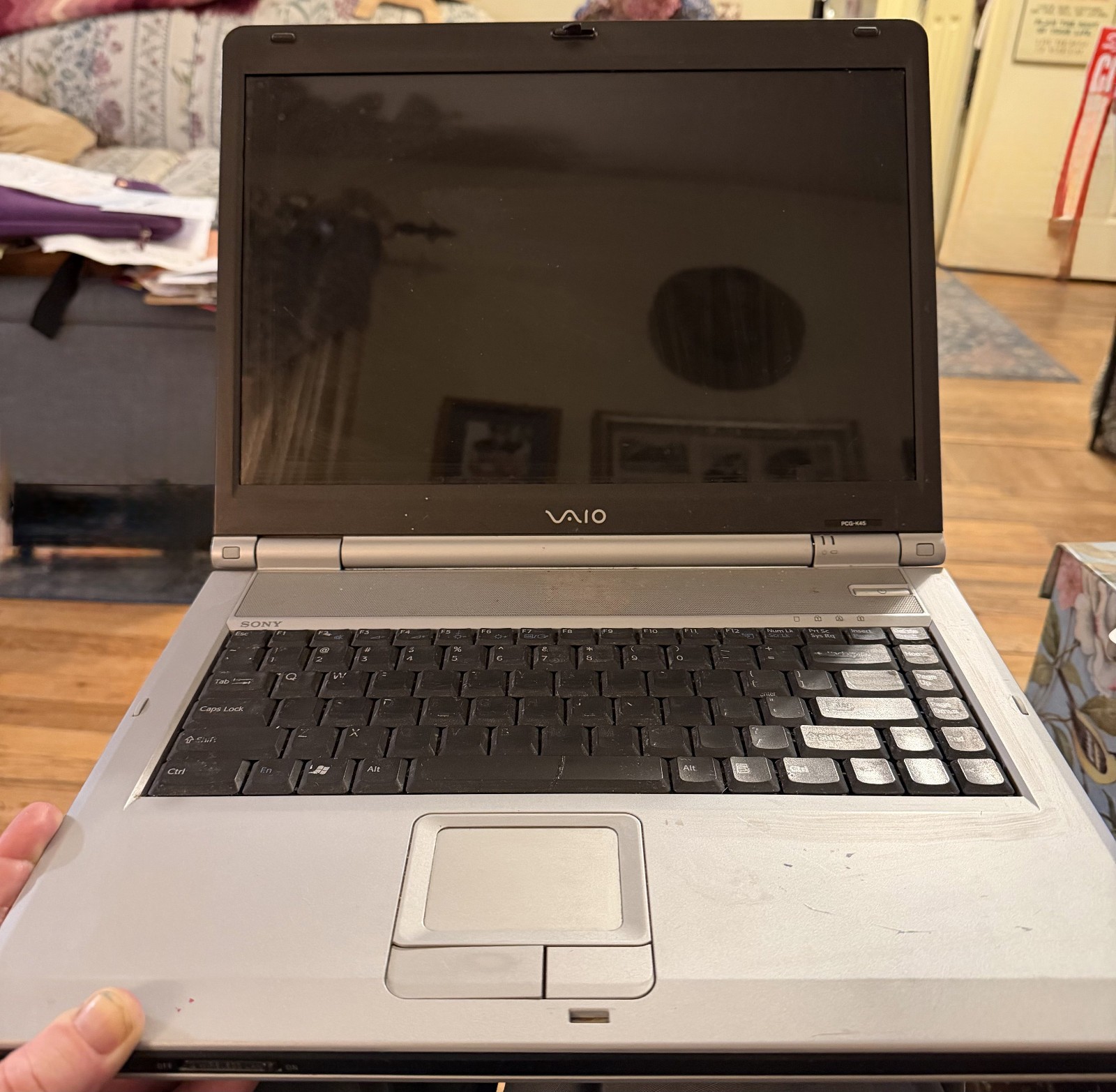 Vtg Sony VAIO PCG-K45/PCG-9U1L Laptop P4@3.20 GHz/1GB/80GB WinXP Bundle PLS READ
