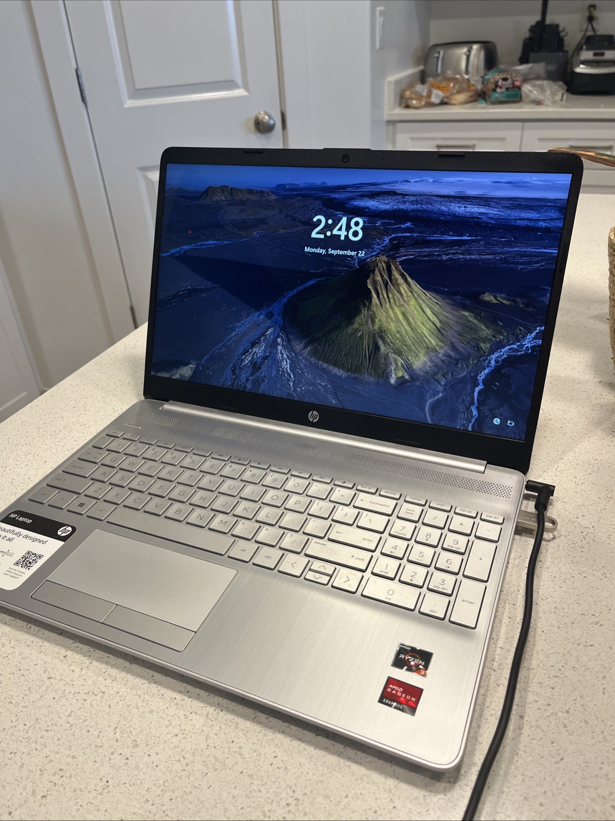 HP 15-GW0123OD LAPTOP ADM R3-325OU@2.6GHZ,8GB,1TB