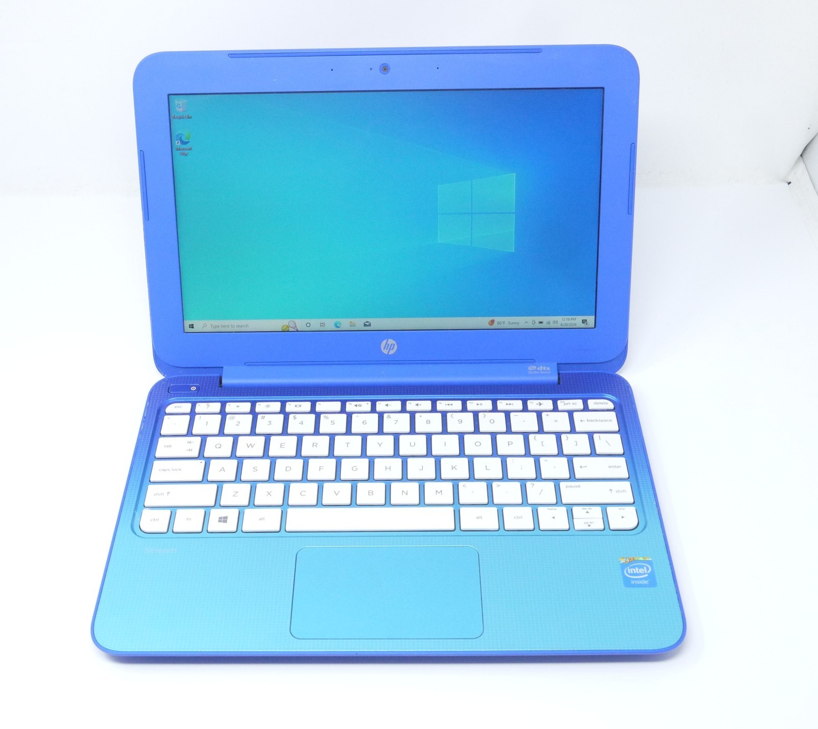 HP Stream 11-d077nr 11.6″ Laptop – N2840 / 2GB / 32GB eMMC / Win 10 – Read Desc
