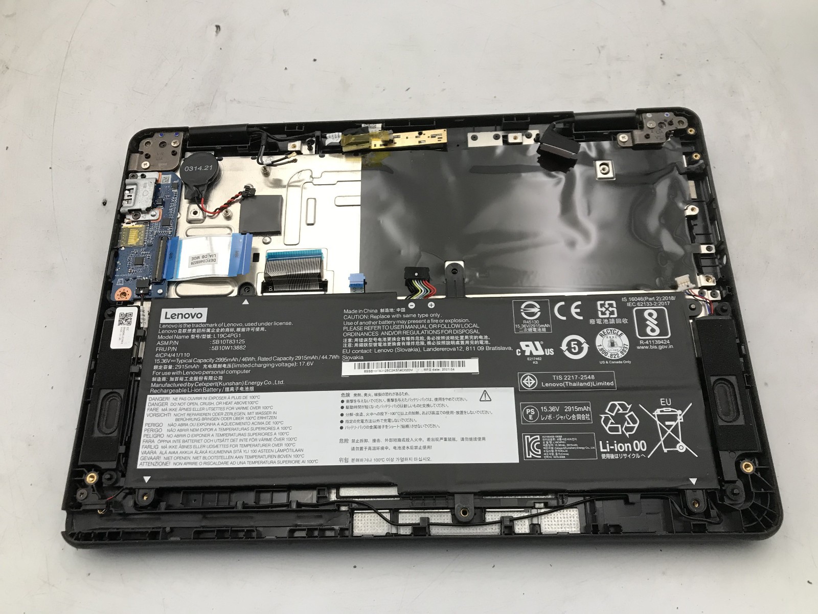 LENOVO THINKPAD YOGA 11E GEN 6 – FOR PARTS/REPAIR – MISSING PARTS -READ DESC- BB