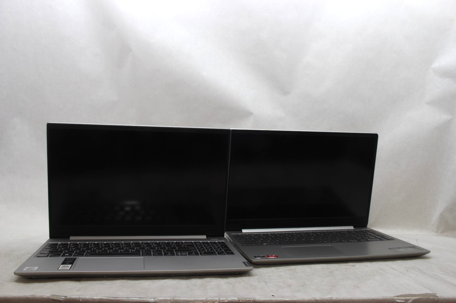 Lot of 2 Lenovo IP 15 Series 15.6″ Laptops Various Specs NO SSDS AS-IS