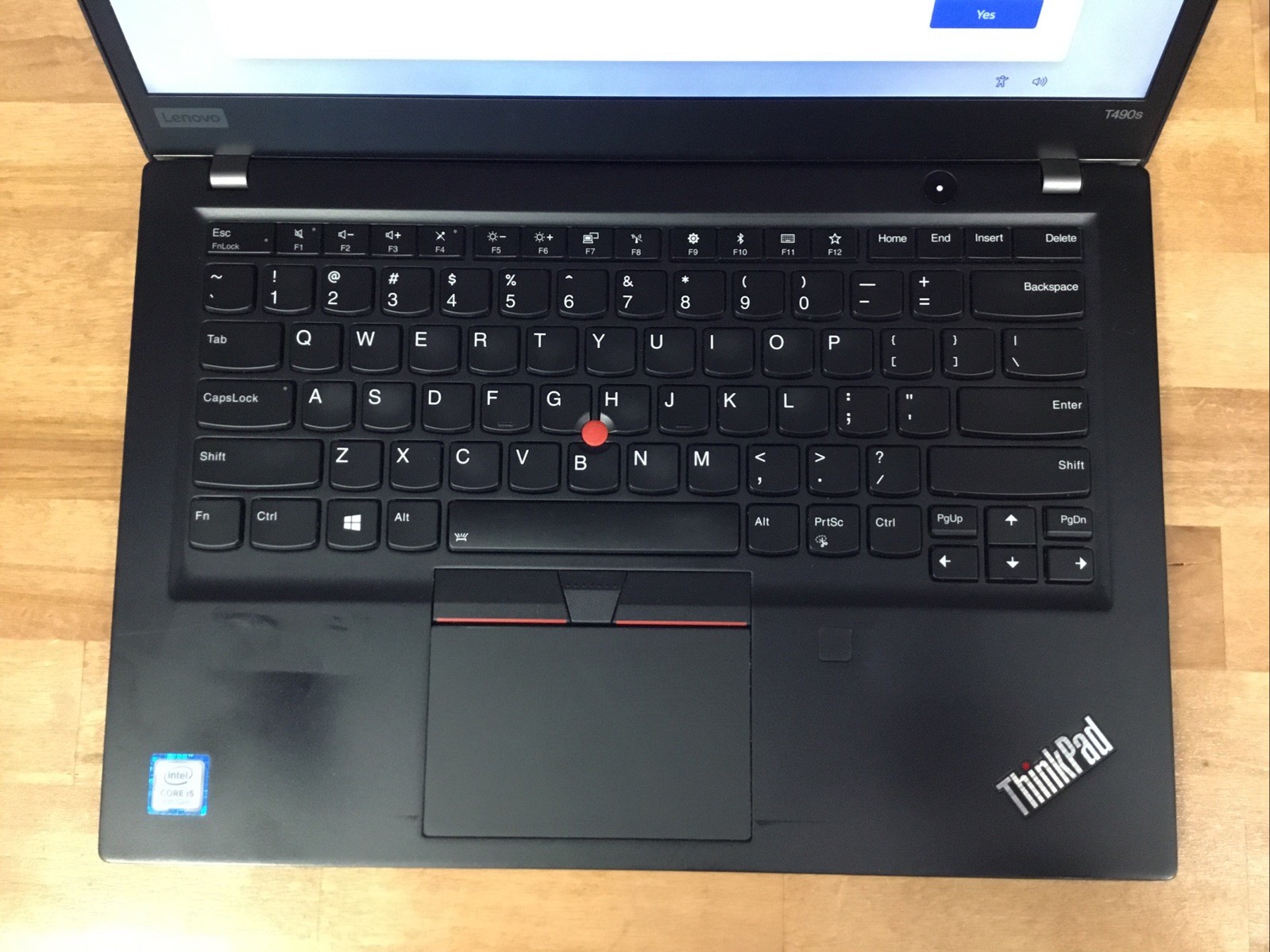 Lenovo Thinkpad T490s 14” i5-8265U 1.60GHz 8GB RAM 128GB SSD (LDP-W0493)