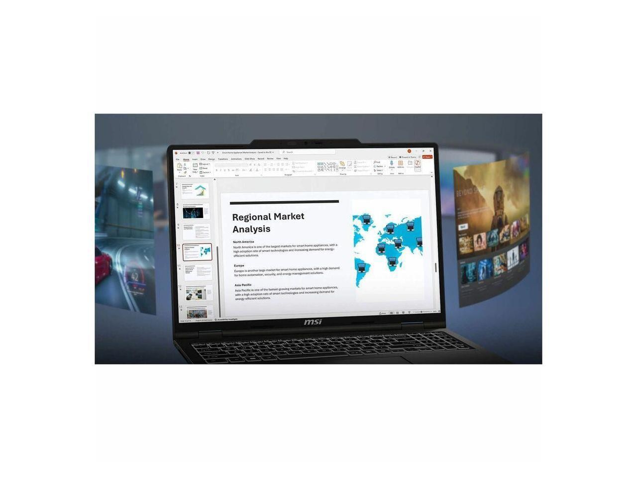 MSI A2HM Venture A16 AI A2HMTG-043US 16″ Touchscreen Notebook – AMD Ryzen 9 270