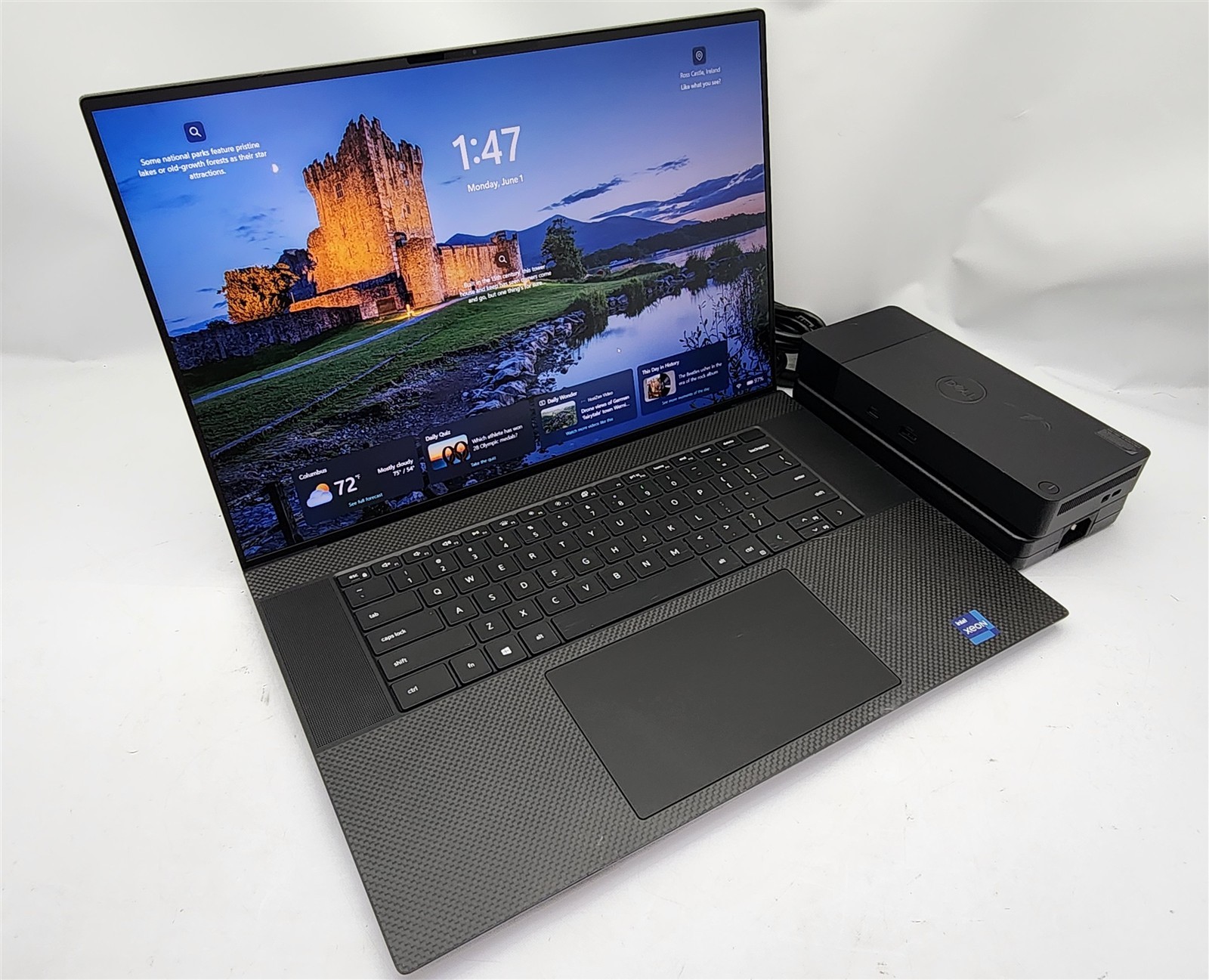 Dell Precision 5760 17″ Xeon W-11855M 32GB RAM nVidia RTX A3000 1TB NVMe Laptop