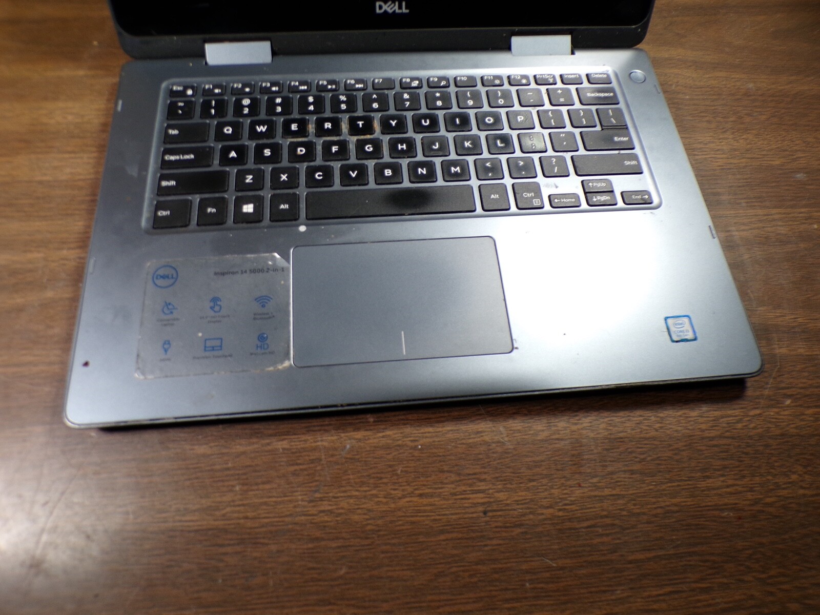 DELL INSPIRON 5481 INTEL CORE i3-8145U 2.10GHZ 4GB RAM **POWER ON BAD SCREEN